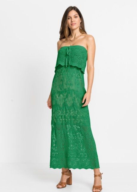 B.P.C sukienka pleciona dzianinowa bandeau ^44/46