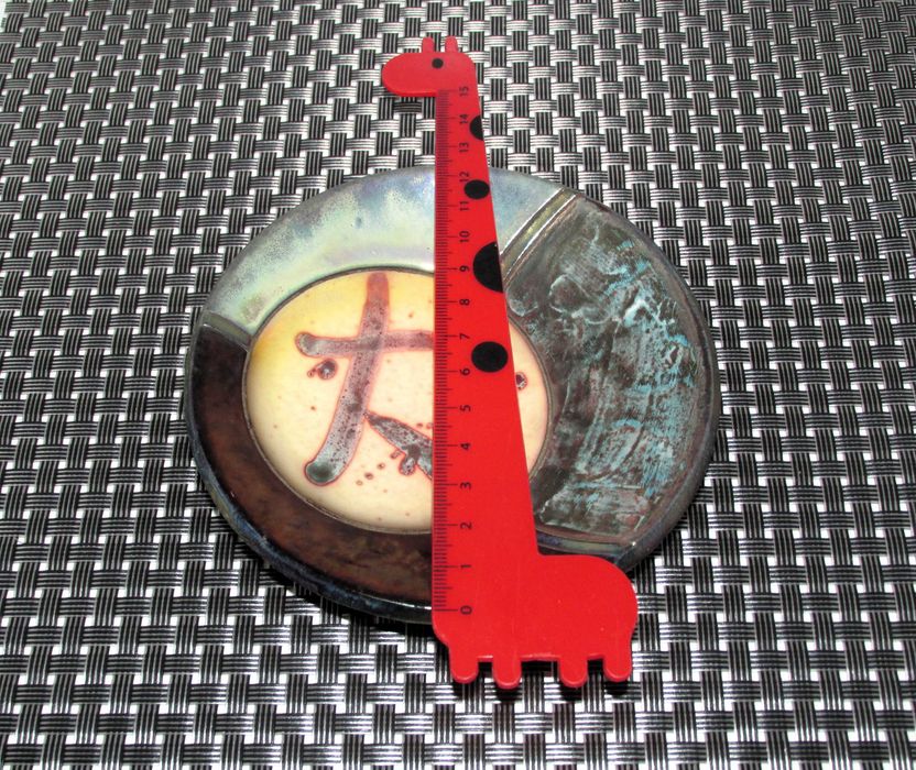 Pires/Pequeno Prato De Cerâmica artesanal Raku Japonesa