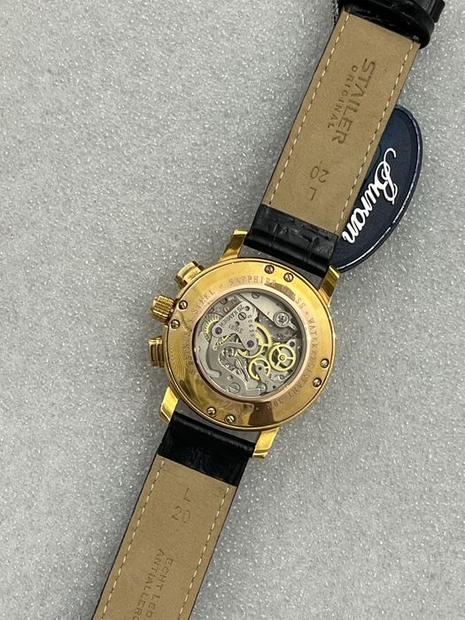 Часы механические хронограф BURAN