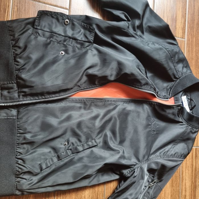 Bomberka czarna męska