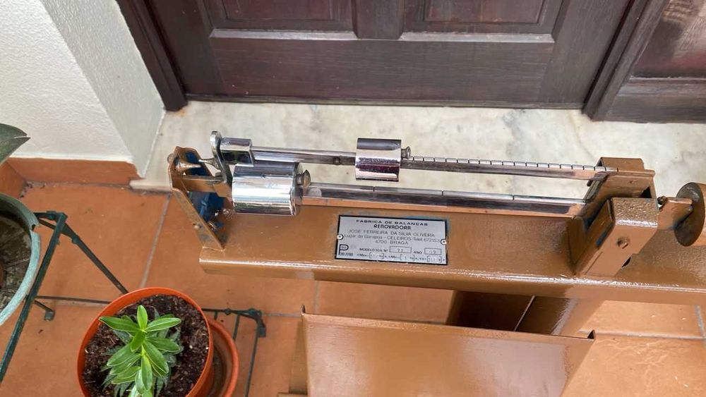 Balança décimal antiga