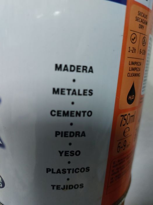 Tinta esmalte Azul Luminoso 0.75L