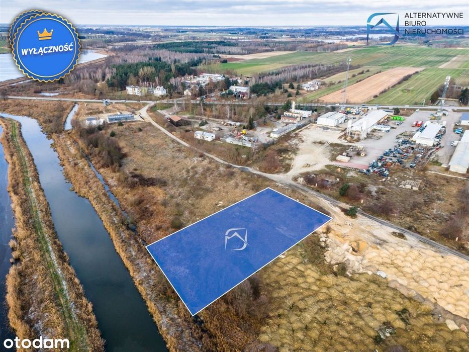 Działka 5911m2 - produkcja, składy i magazyny