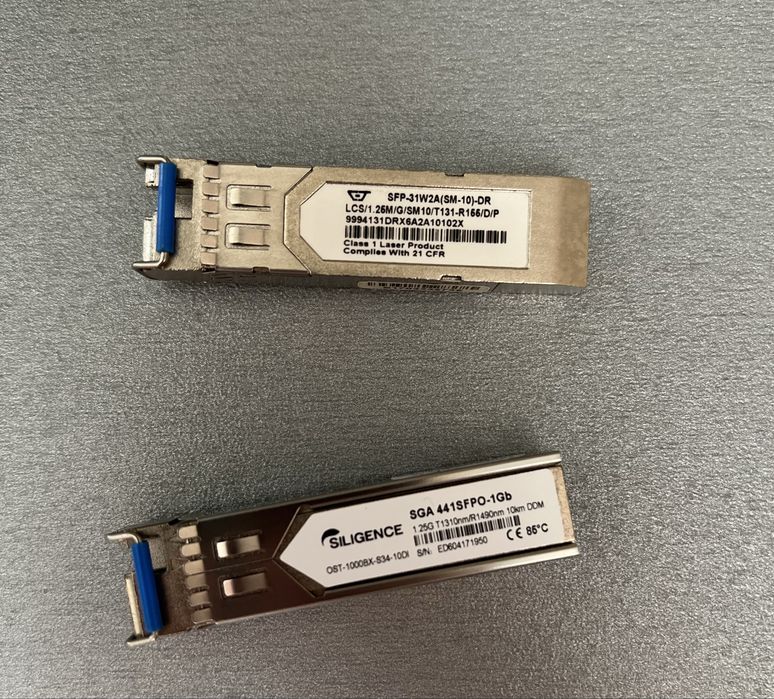 Модуль (оптичний трансивер) CTS SFP-31W2A-SM-10 / SILIGENCE  SGA 441SFPO-1Gb  1.25G