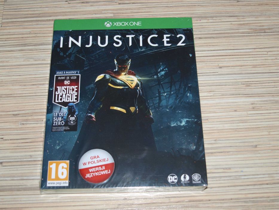 Gra Injustice 2 xbox one series x nowa we folii!!!