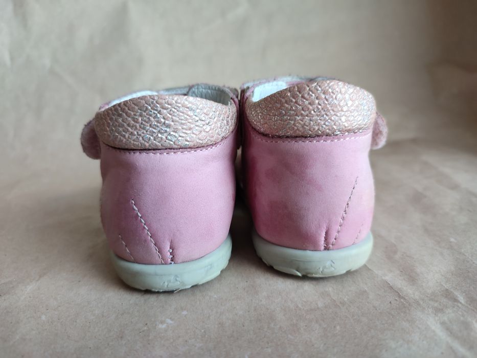 Skórzane sandałki handmade Emel roz. 22