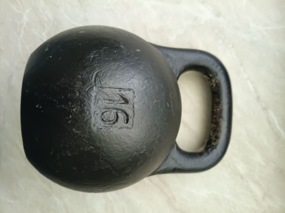Гиря 16 кг, Гриф 15 кг