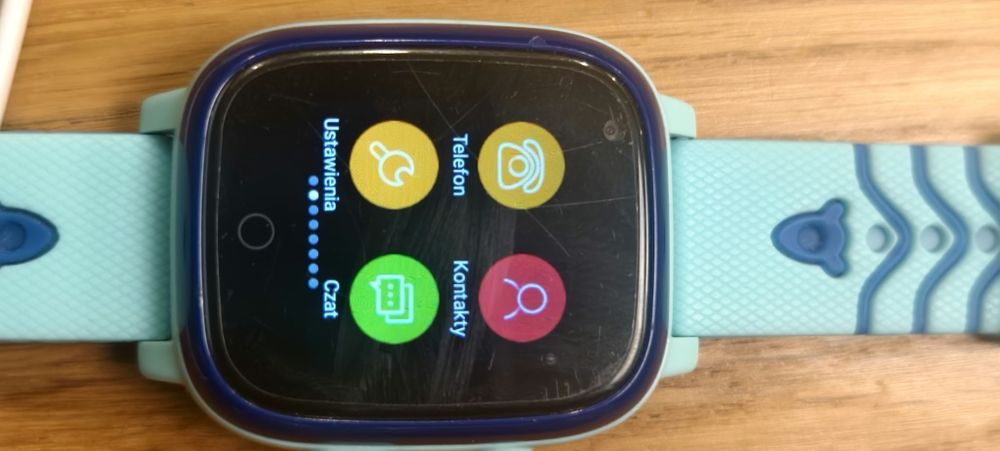 Smartwatch Chłopcy Dziewczynki 2024 4G, szybki procesor, sim