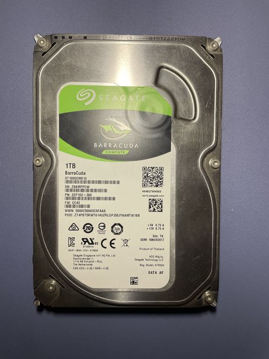 Жесткий диск hdd 1 tb
