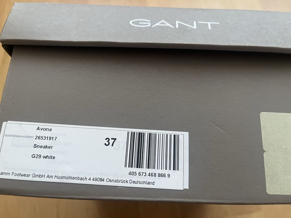 Кеди Gant , 37 р маломірять на 36р