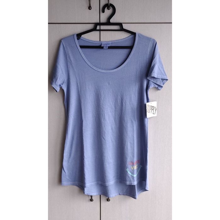 Футболка туніка дівчача LuLaRoe лілова розмір S-L