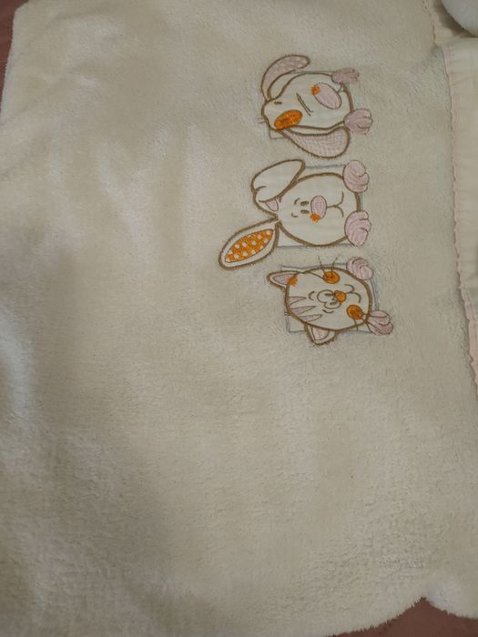 Lençóis polares para berço