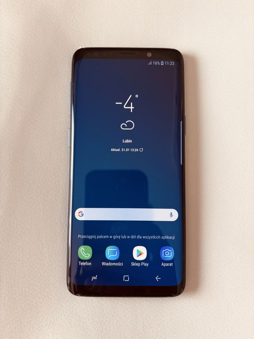 Smartfon Samsung S9 niebieski