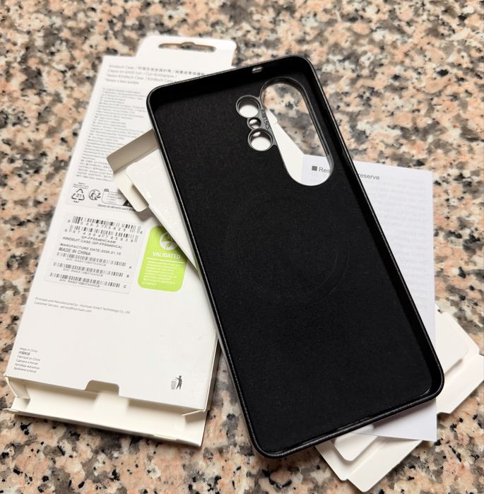 Capa Samsung S26 Ultra  Magnetica em Pele + Peliculas