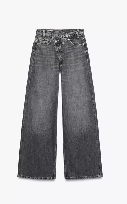 Джинси wide leg Zara 38