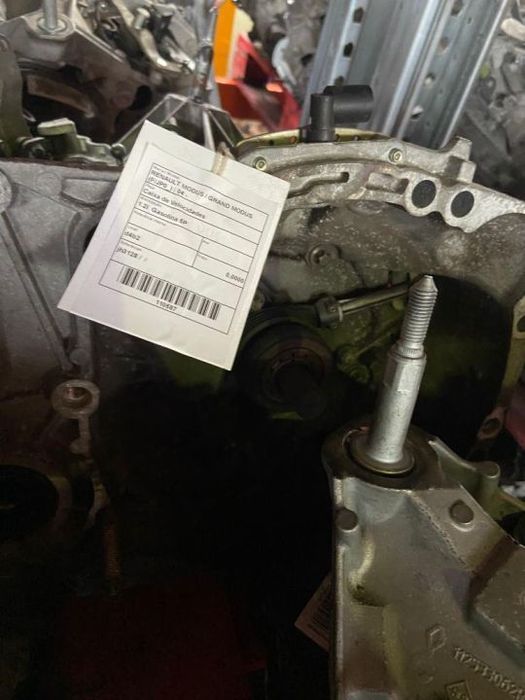 CAIXA VELOCIDADES RENAULT MODUS 1.2 GASOLINA / JH3128