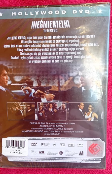 DVD film Nieśmiertelni z 2008 Eric Roberts