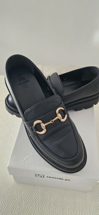 Mocassins Preto Seaside