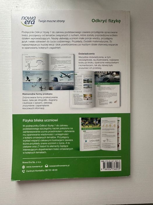 Odkryć fizykę 1. Zakres podstawowy. LO i Technikum
