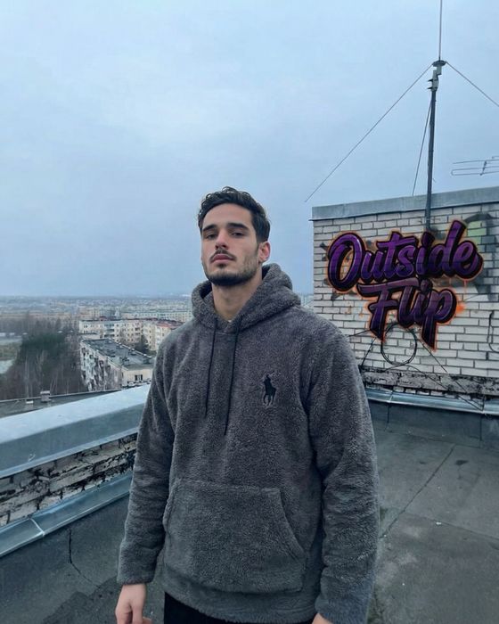 Преміум худі Polo Ralph Lauren з вишитим лого та QR кодом