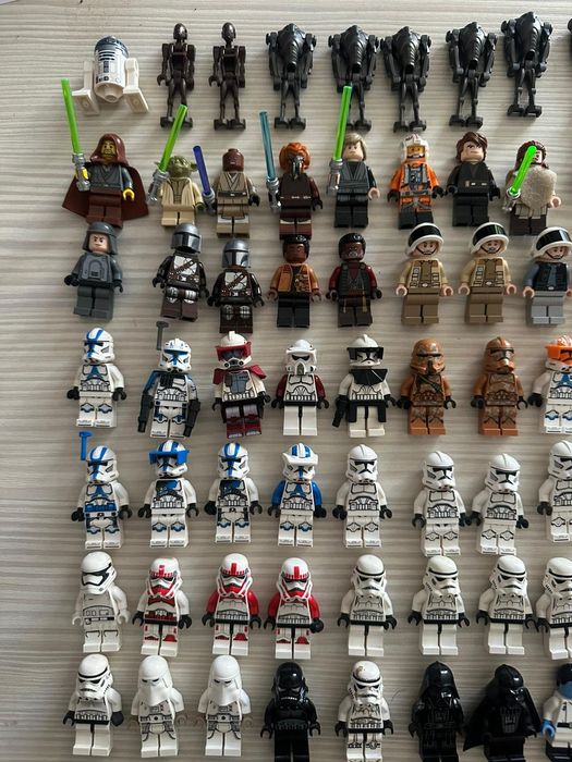 Lego star wars minifigurki