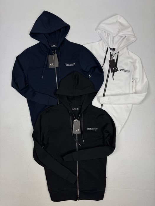 Зип худи Armani Exchange зіп худі кофта армані усі розміри 3 кольори