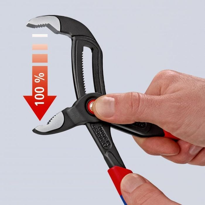 Szczypce Nastawne Do Rur Cobra Quickset 300Mm, - Knipex