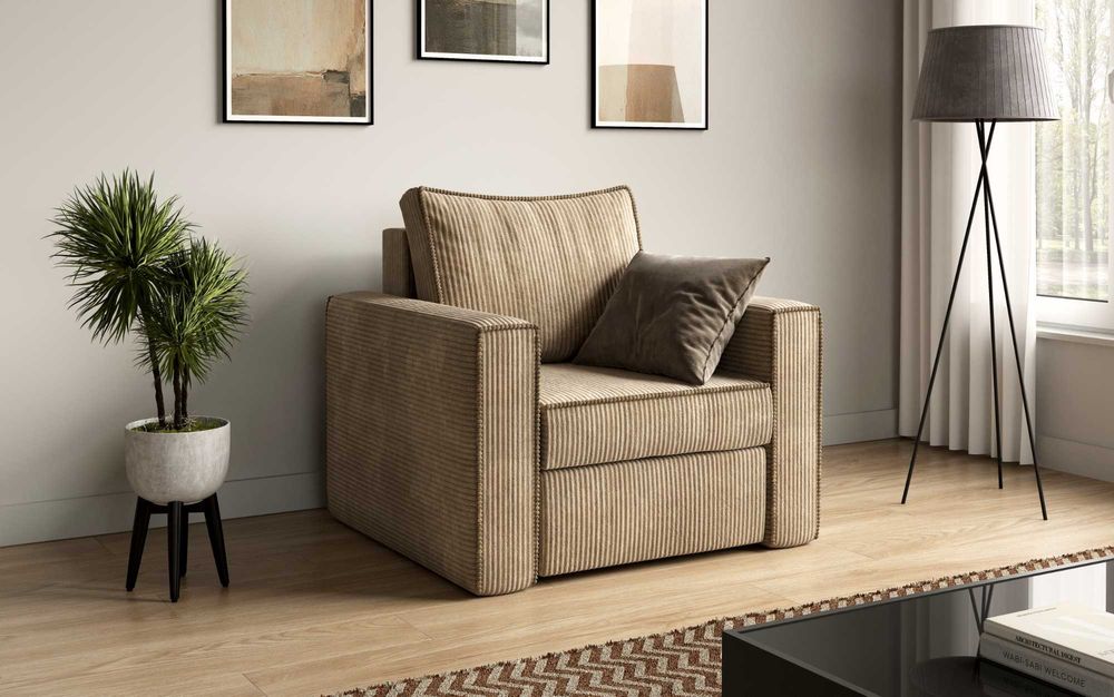 Kanapa Sofia. Wersalka, sofa sztruksowa. Sprężyny. Szybka dostawa!