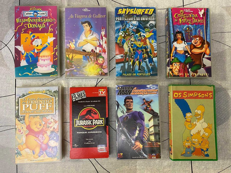 Cassetes de Filmes Originais