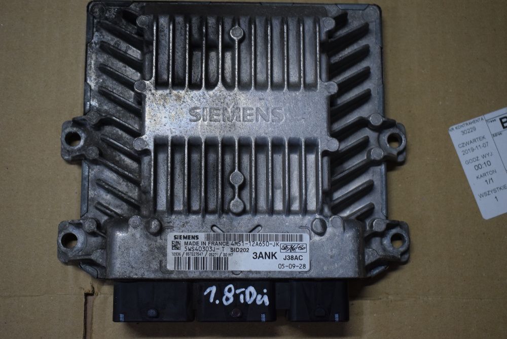 Komputer sterownik silnika Ford Focus mk2 C-max 1,8 tdci