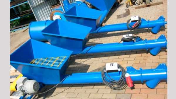 Шнековый погрузчик диаметр 133 мм, навантажувач, зернопогрузчик, шнек