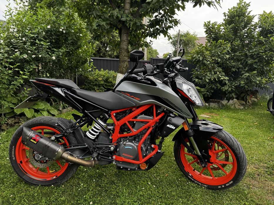 KTM Duke 390 на реєстрації