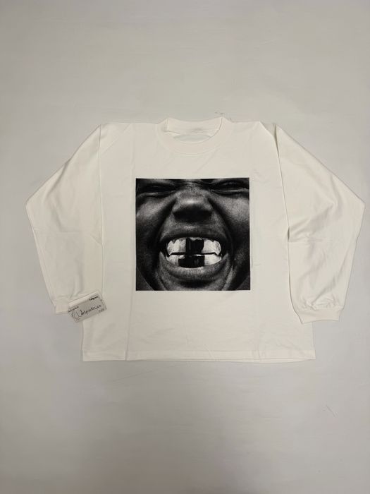 лонгслив Ye Bully White longsleeve balenciaga vetements rick owens raf simons