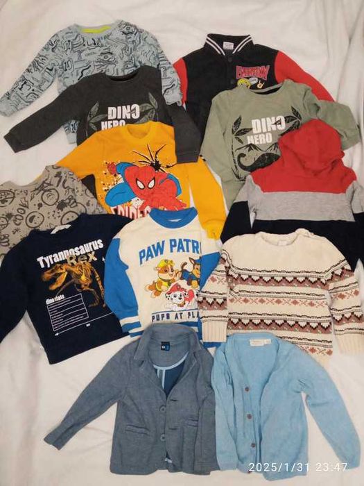 Bluzy chłopiec 86/92