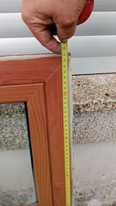 Porta de sacada mais janela