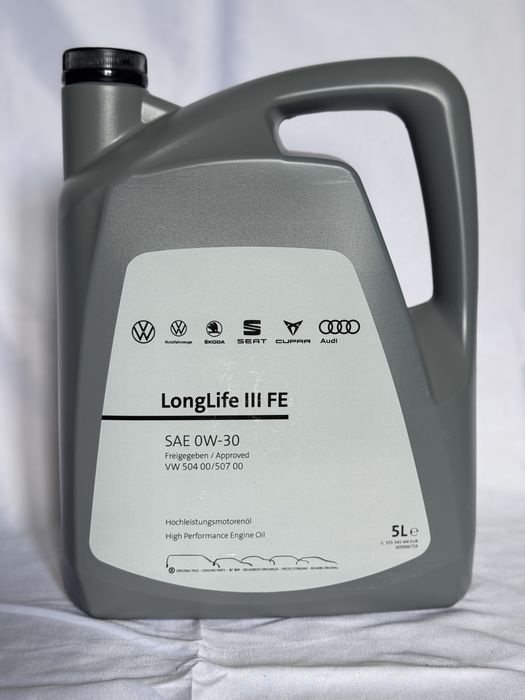VAG Longlife III FE 0w-30  504.00/507.00 gs55545m5
