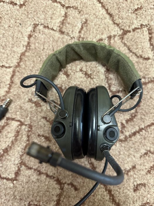 Активні навушники Sordin Supreme Mil AUX neckband та Mil CC (з мікрофоном) headband