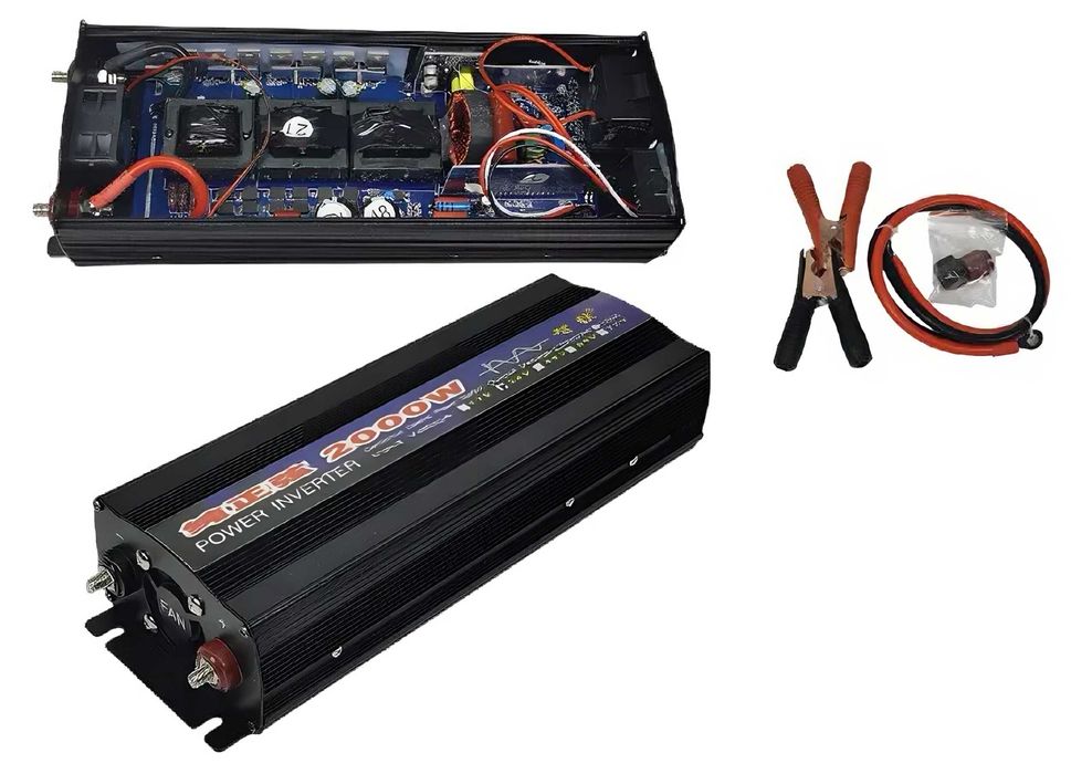 Инвертор чистая синусоида 2000 Вт для газового котла и насоса