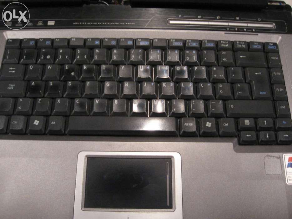 Portátil/ laptop asus A6 notebook para peças