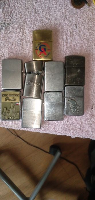 Zapalniczki Zippo i inne jak na Zdjęciu.