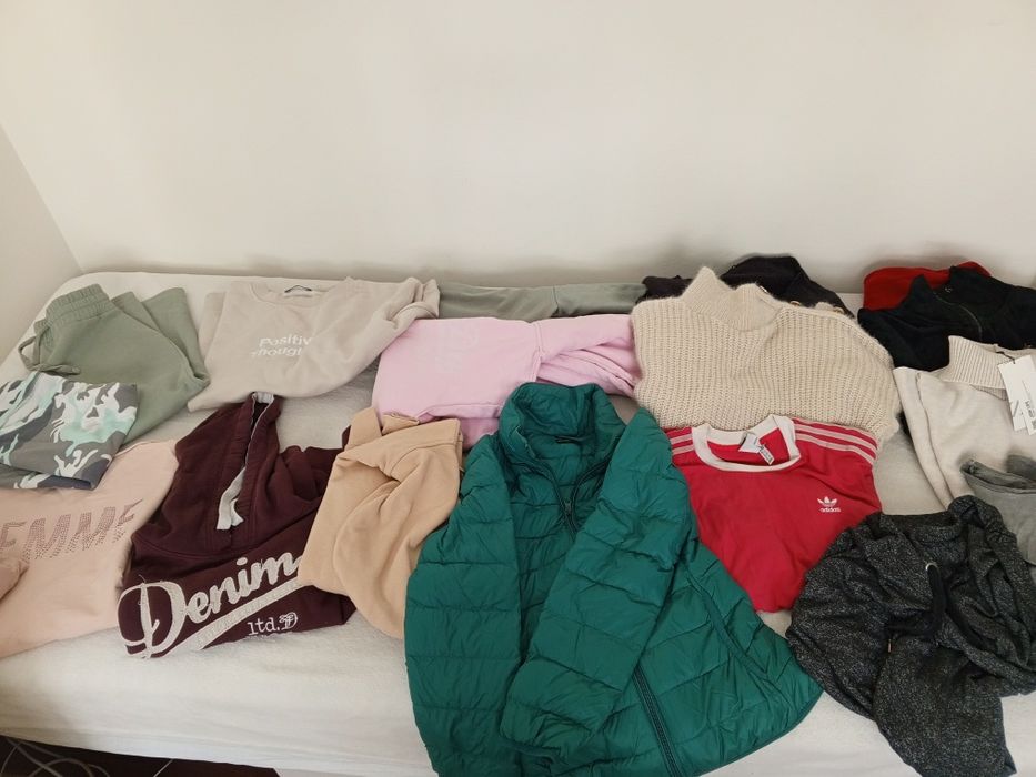 Zestaw ponad 100szt ubrań i butów rozm.M. Okazja