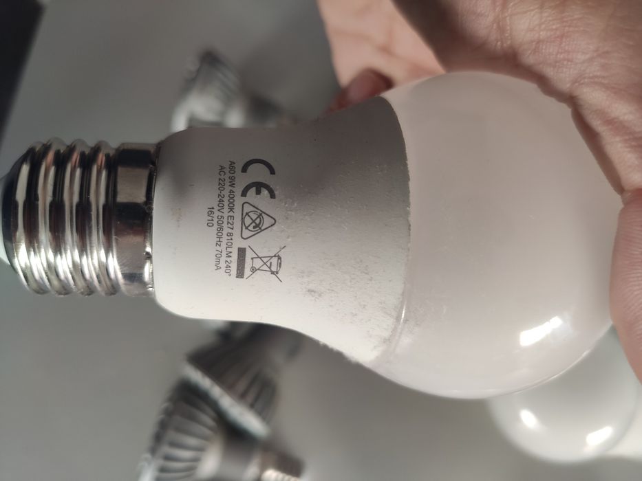 15 Lâmpadas Cor White Cool E14 e E27