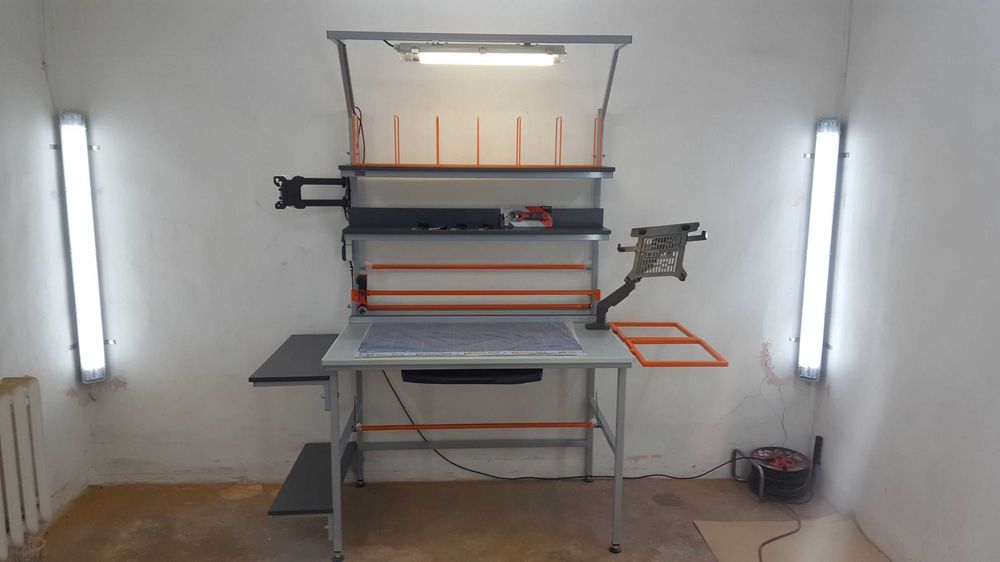 Stol do pakowania POFI-TECH stanowisko STÓŁ PORFESJONALNY do paczek Stacja FULL Opcja!!!