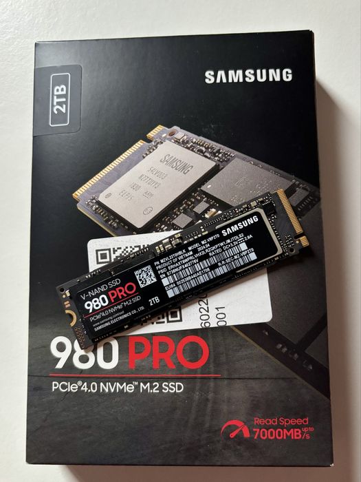Samsung 980 PRO 2TB NVMe SSD M.2 PCIe 4.0 - Excelente Estado