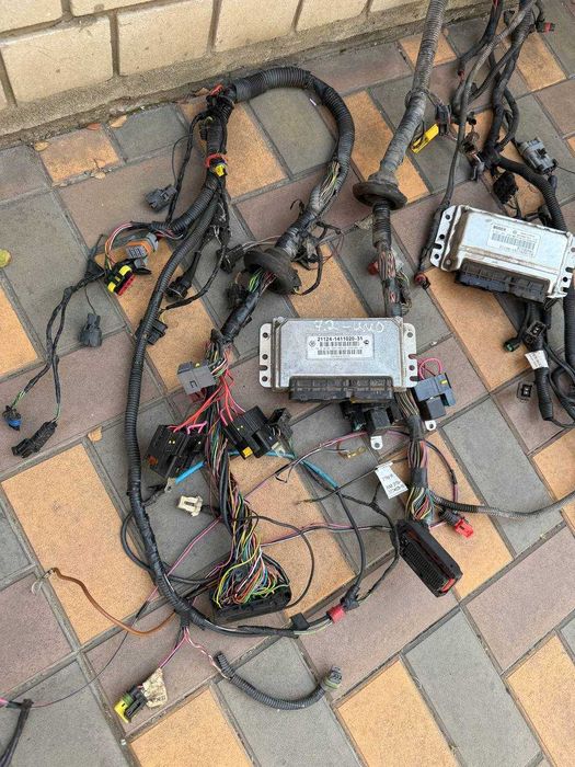 Коса проводки ВАЗ 2110 2170 приора, 16 клапанный эбу январь 7.2