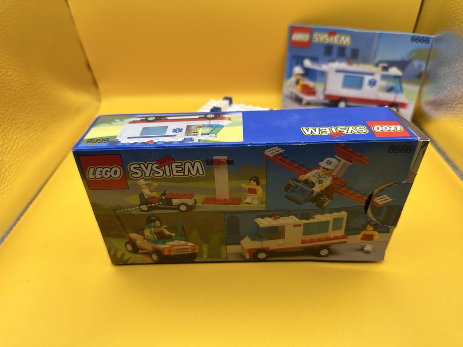 LEGO 6666 – komplet + instrukcja + pudełko