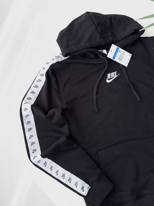 Спортивний костюм Nike на лампасах чорний/ чоловічий костюм найк тепли