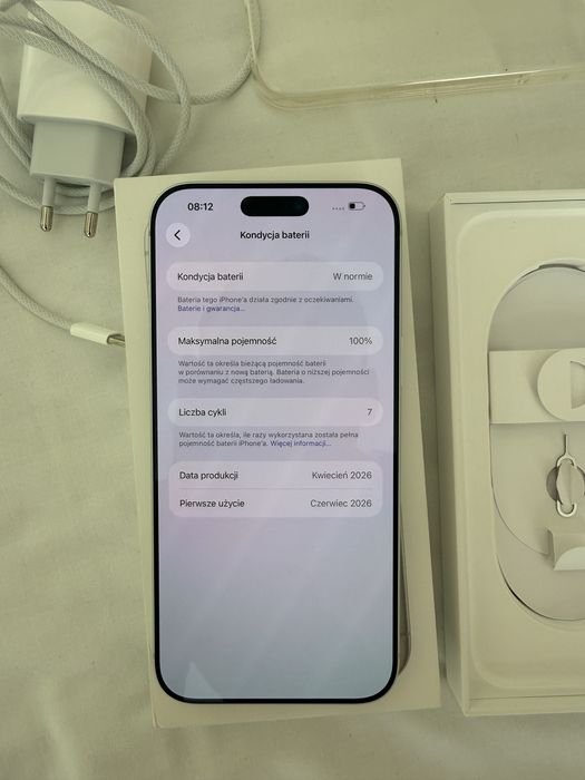 Iphone 17pro max!! 100% kondycja!! Jak nowy!