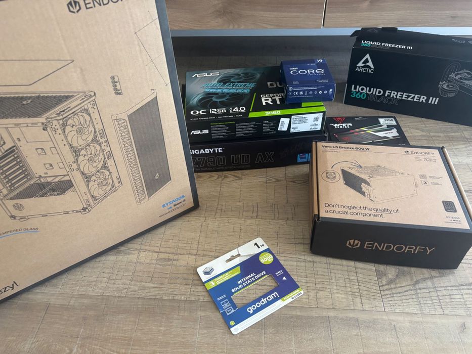 Komputer Gamingowy i9 12900KF RTX 3060 32GB DDR5