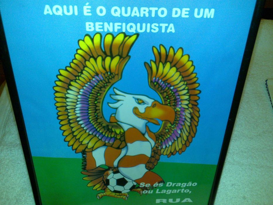 benfica (quadro - moldura)